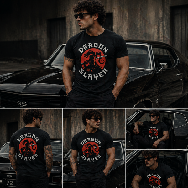 DRAGON SLAYER TEE — SUN STRIKE EDITION