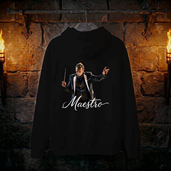 Maestro Conductor Hoodie — 'Maestro' Musician Orchestra Pullover