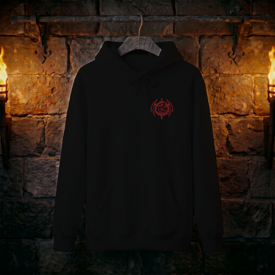 Hoodie — 'Slay Your Dragons' Graphic Pullover