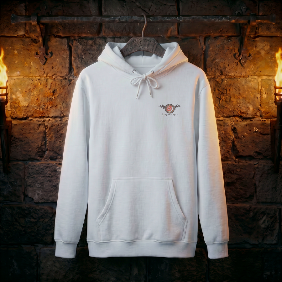 Dragon Slayer Hoodie — Red Sun Samurai Graphic Pullover