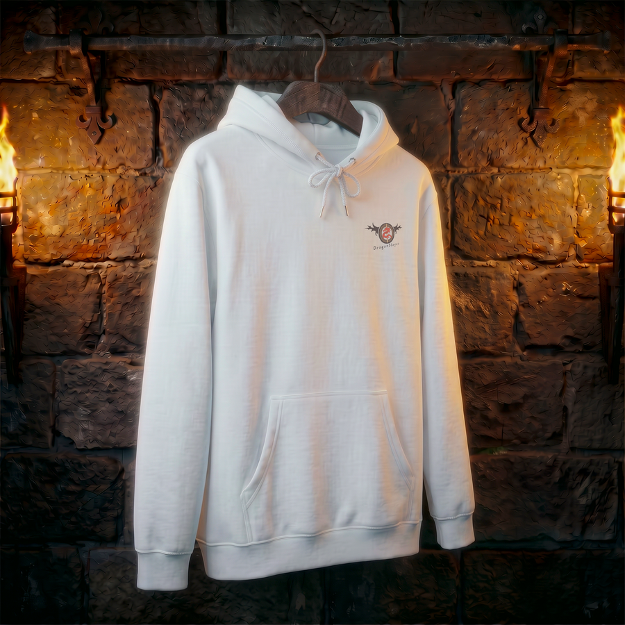 Dragon Slayer Hoodie — Red Sun Samurai Graphic Pullover