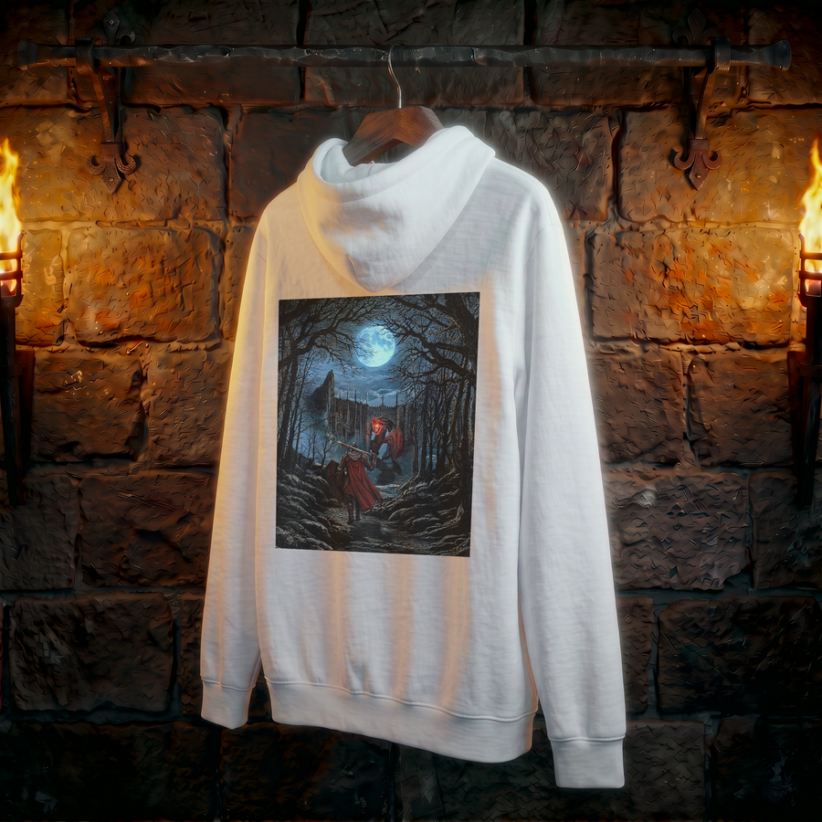 Dragon Slayer Hoodie — 'Walk the Path, Embrace the Code, Slay Your Dragons' Graphic Pullover
