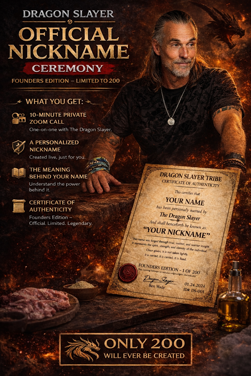 DRAGON SLAYER OFFICIAL NICKNAME CEREMONY